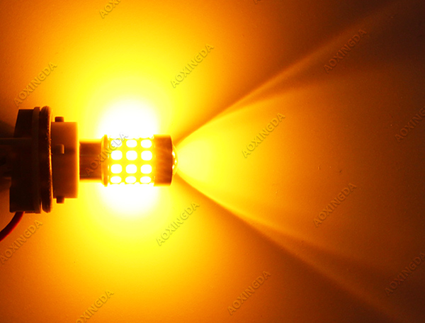 1157 yellow 2835-39W LED bulb